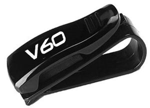Plastic Car Sunshade Glass Clip Holder For Volvo S60 S90 XC40 XC60 XC90 V40 V60