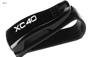 Plastic Car Sunshade Glass Clip Holder For Volvo S60 S90 XC40 XC60 XC90 V40 V60