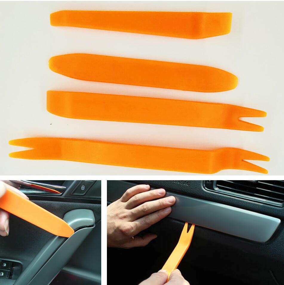 4pcs/set Car Removal Instal Tool Accessories For Opel Astra H G J Volvo S60 V70 XC90 Citroen C5 C4 C3 Subaru Forester