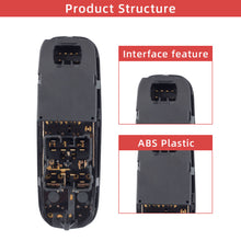 Load image into Gallery viewer, G-Parts 8638452 Car Front Door Driver Side Electric Master Power Window Control Switch Button For Volvo V70 S70 XC70 1995-2000

